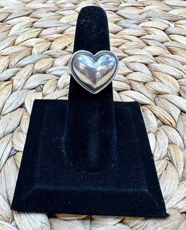 Pre-owned JAMES AVERY Silver Ring Size 7 Designer Ring
