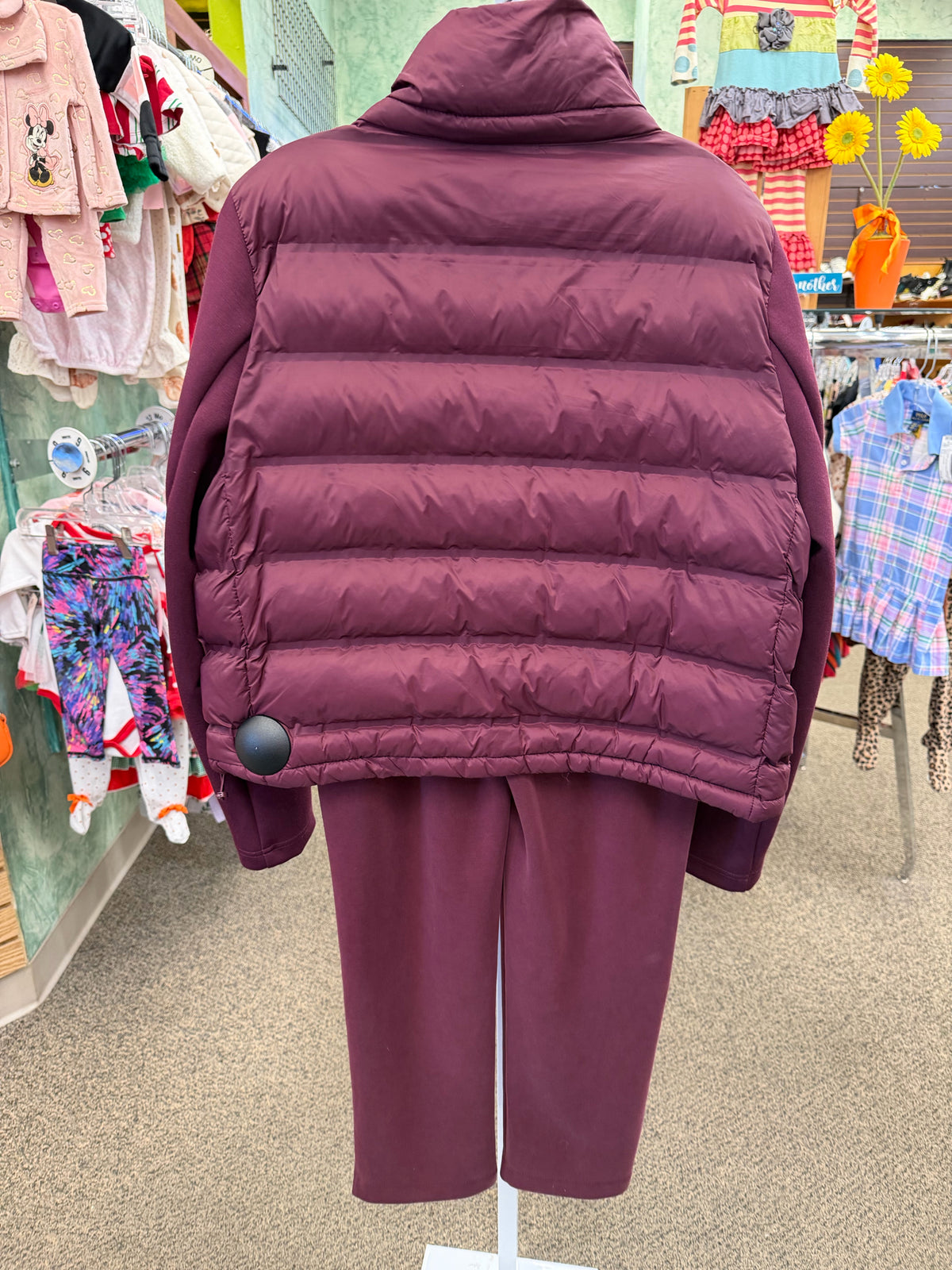 Pre-owned Chico's Maroon Size: S Long Sleeve Designer Jacket