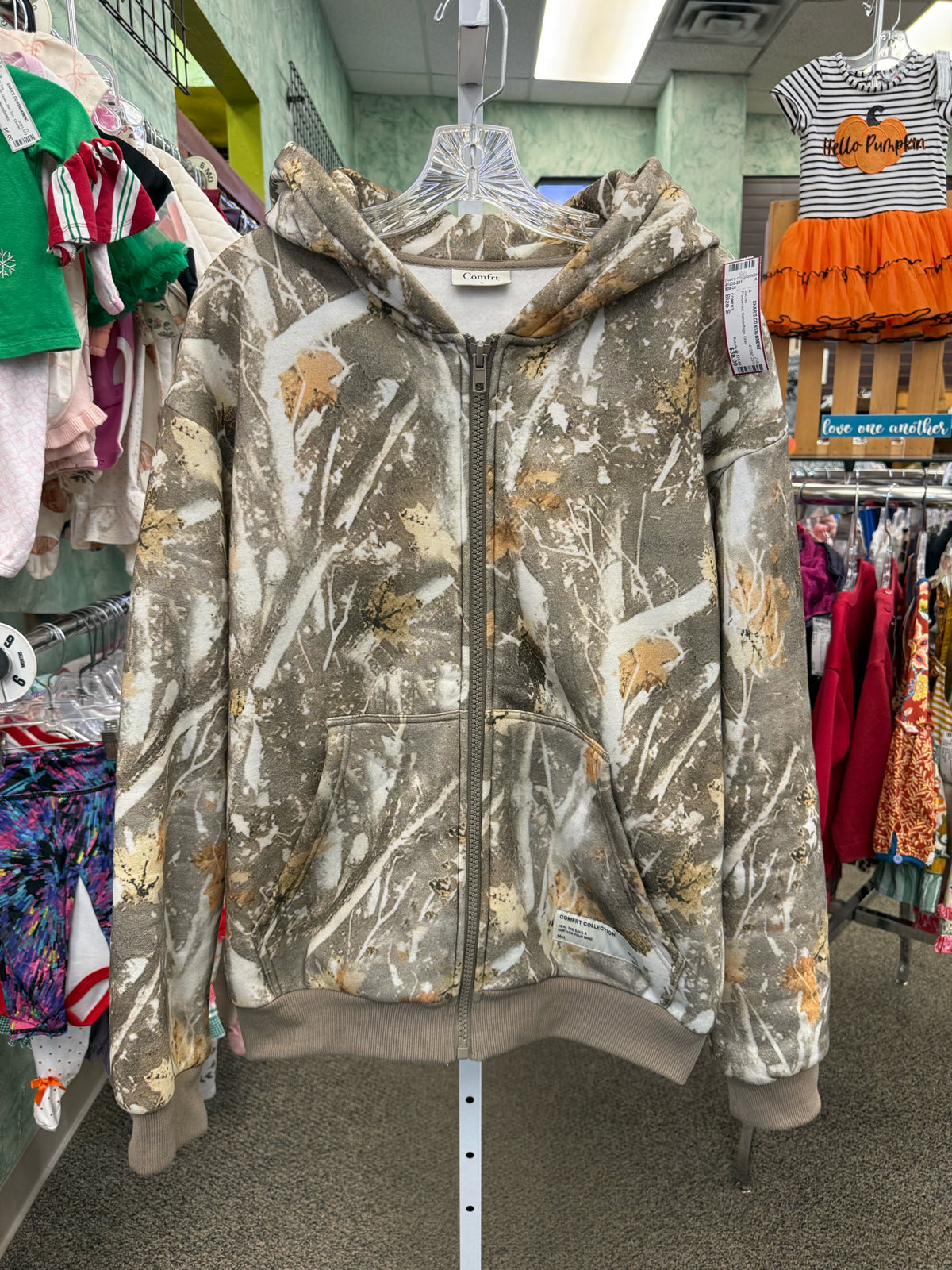 Pre-owned COMFRT Camouflage Gray Size: S Jacket