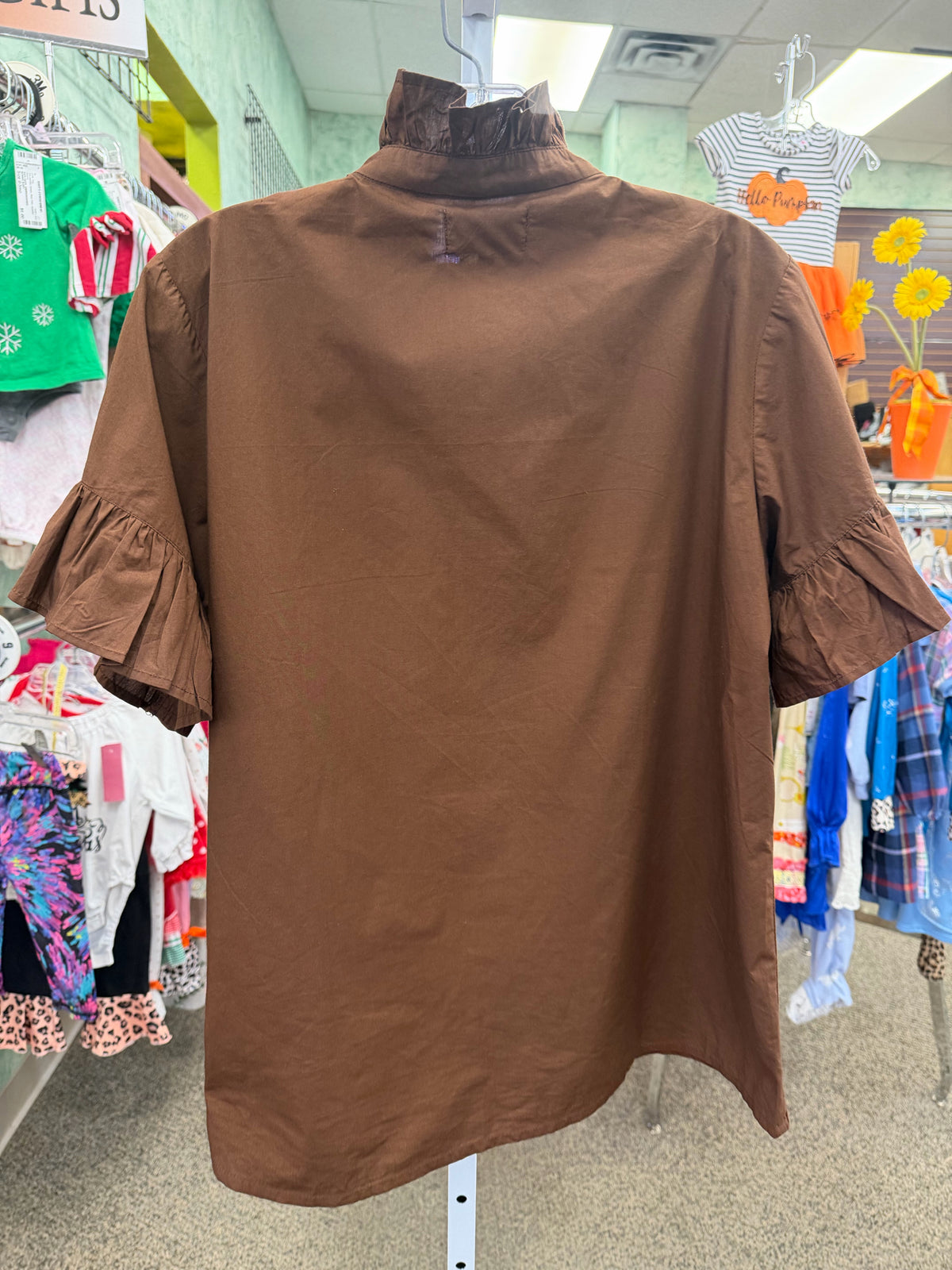 Pre-owned MILLE Brown Size: S Quarter Sleeve Blouse