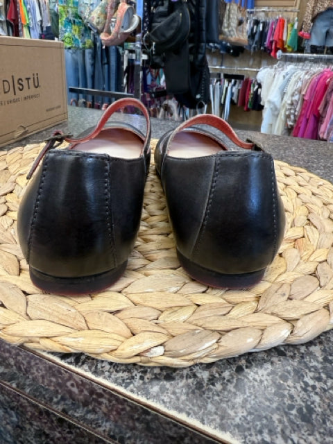 New  Without Tag BED STU Black Size 6.5 Designer Shoe