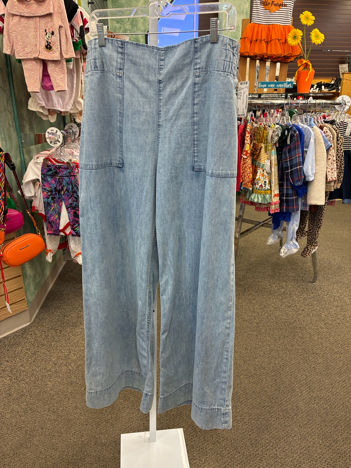 Pre-owned WE THE FREE Light Denim Size: 18 Jean