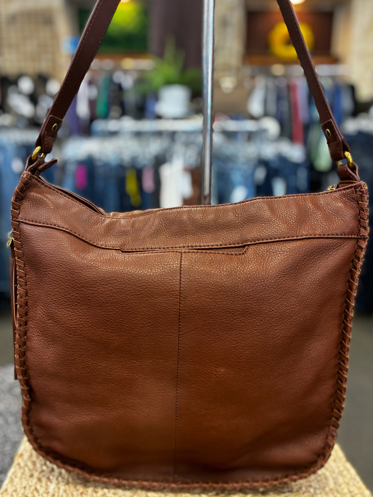 Pre-owned HOBO Brown Shoulder Designer Purse