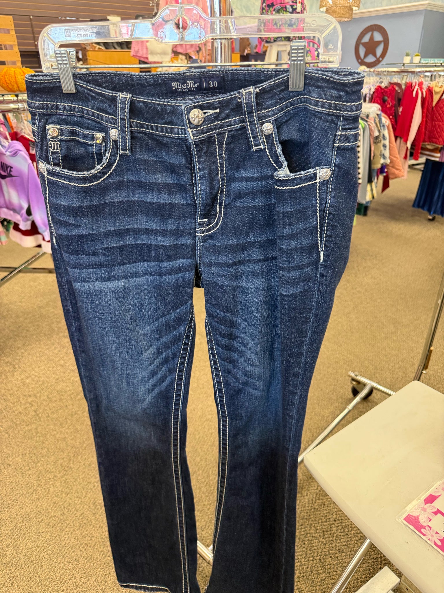 Pre-owned MISS ME Blue Size: 10 Designer Jean