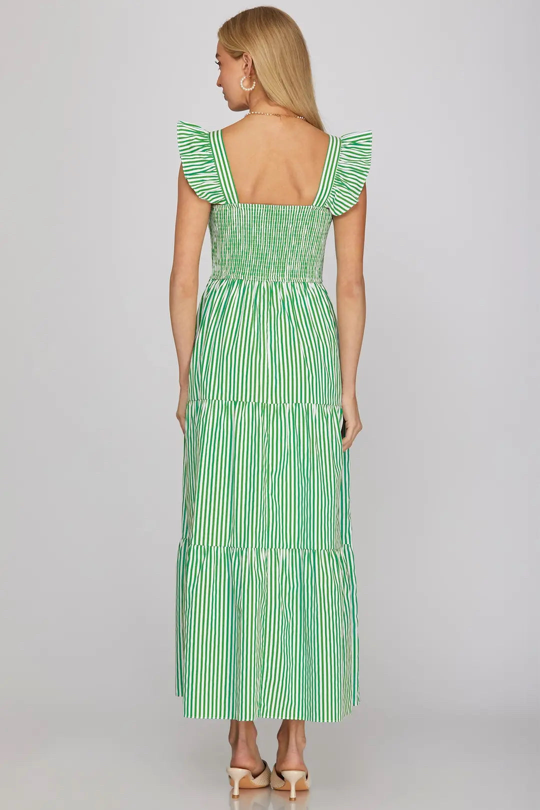 New SHE+SKY Green Size Small Sleeveless Dress