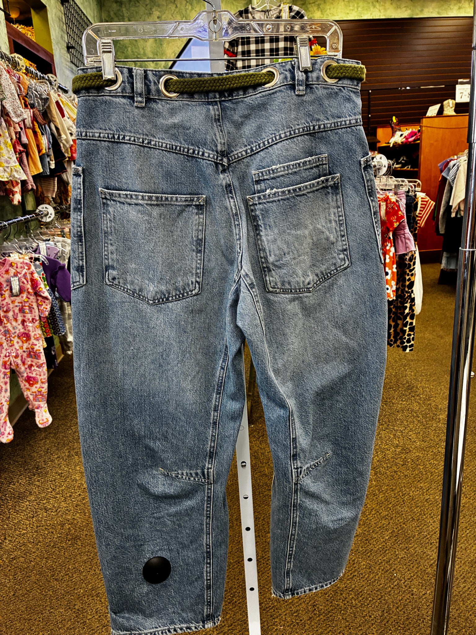 Pre-owned WE THE FREE BLUE DENIM Size: 3 Designer Jean