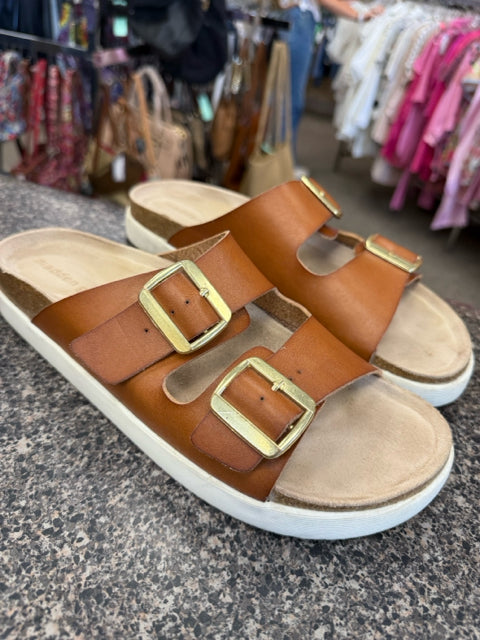 Pre-owned MADDEN GIRL Brown Size 9.5 Sandal