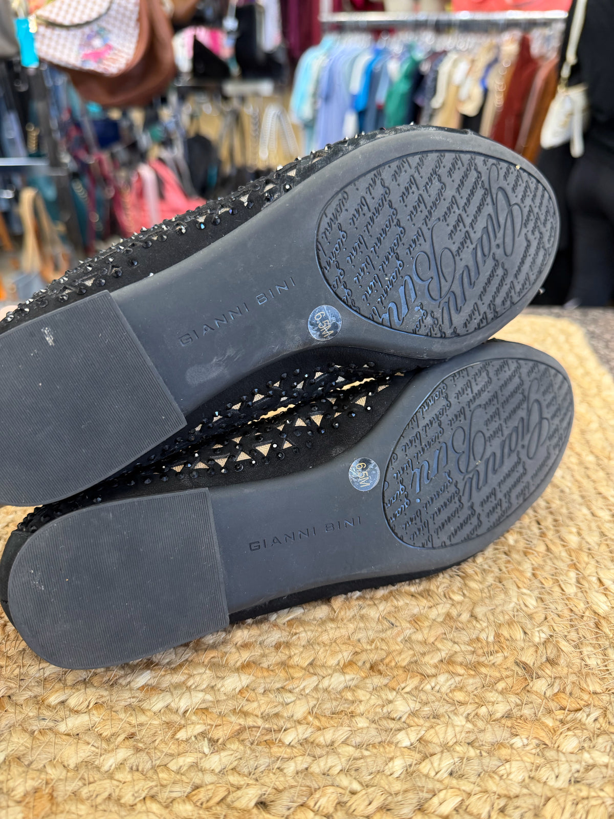 Pre-owned GIANNI BINI Black Size 6.5 Shoe