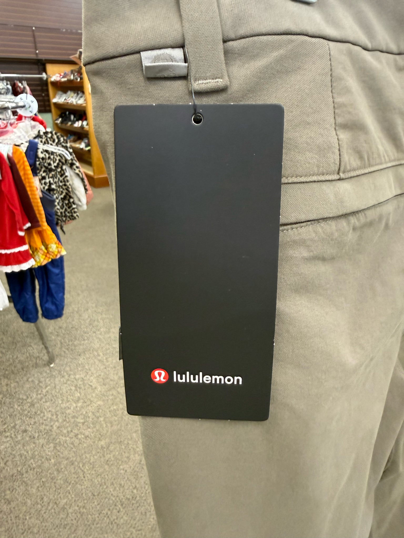 Pre-owned Lululemon Taupe Mens Size 32 MENS Designer Pant