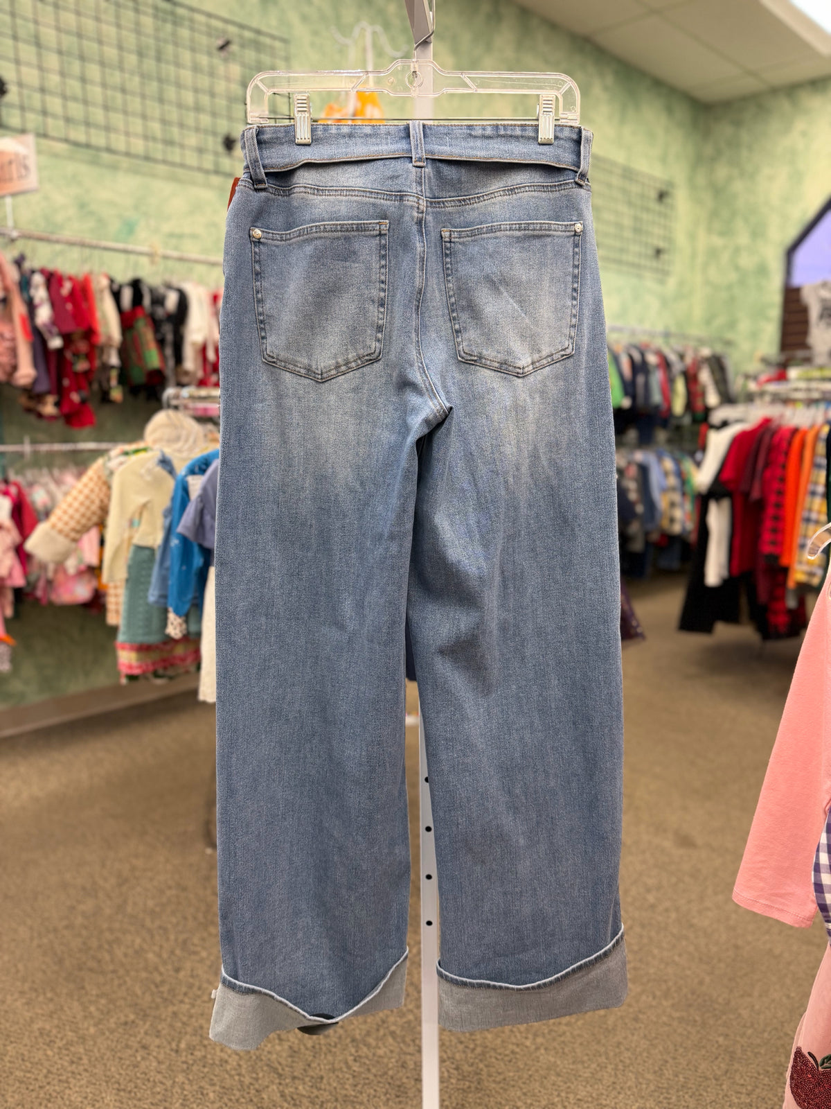 Pre-owned JUDY BLUE BLUE DENIM Size: 8 Jean
