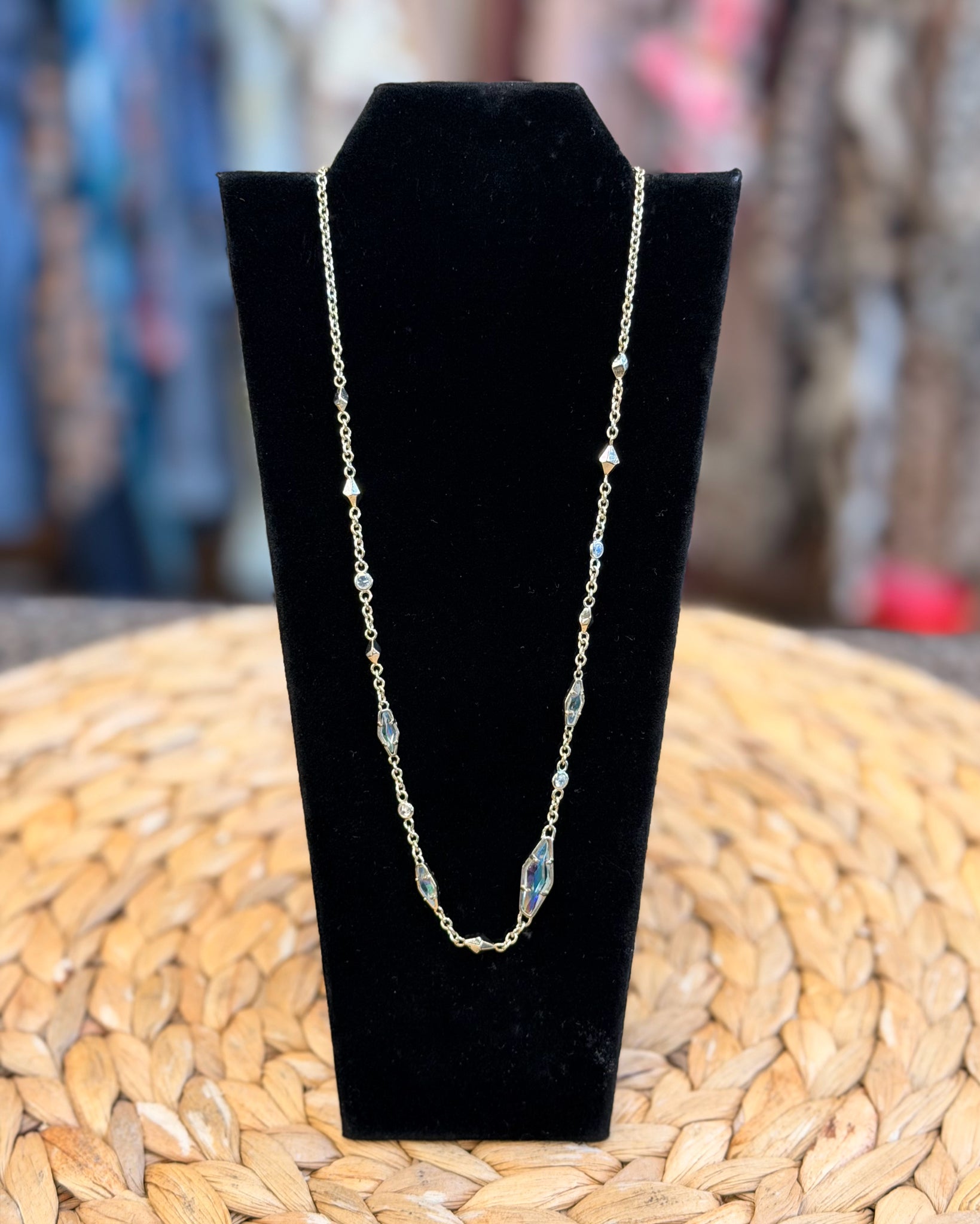 Pre-owned KENDRA SCOTT Gold Designer Necklace