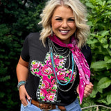 New TEXAS TRUE Black Size S Short Sleeve Tee