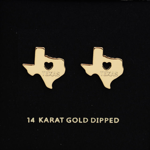 New S Gold Earring
