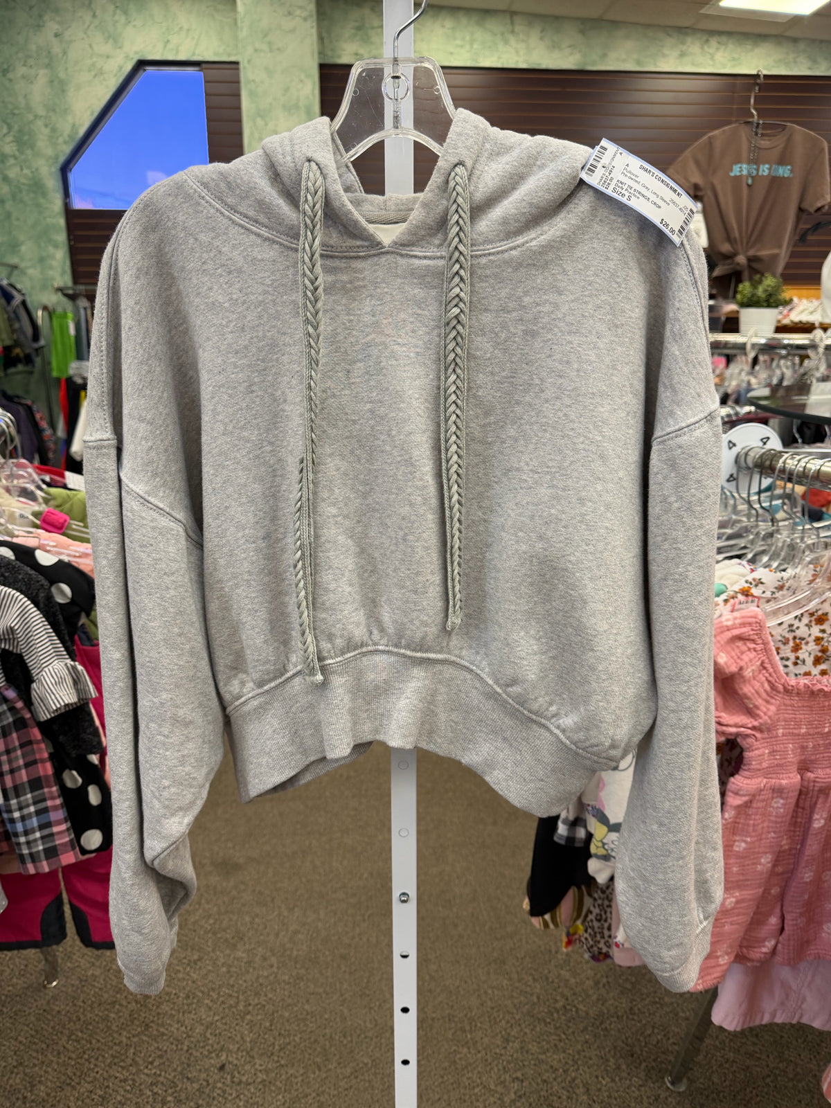Pre-owned Daily Practice Gray Size S Long Sleeve Pullover