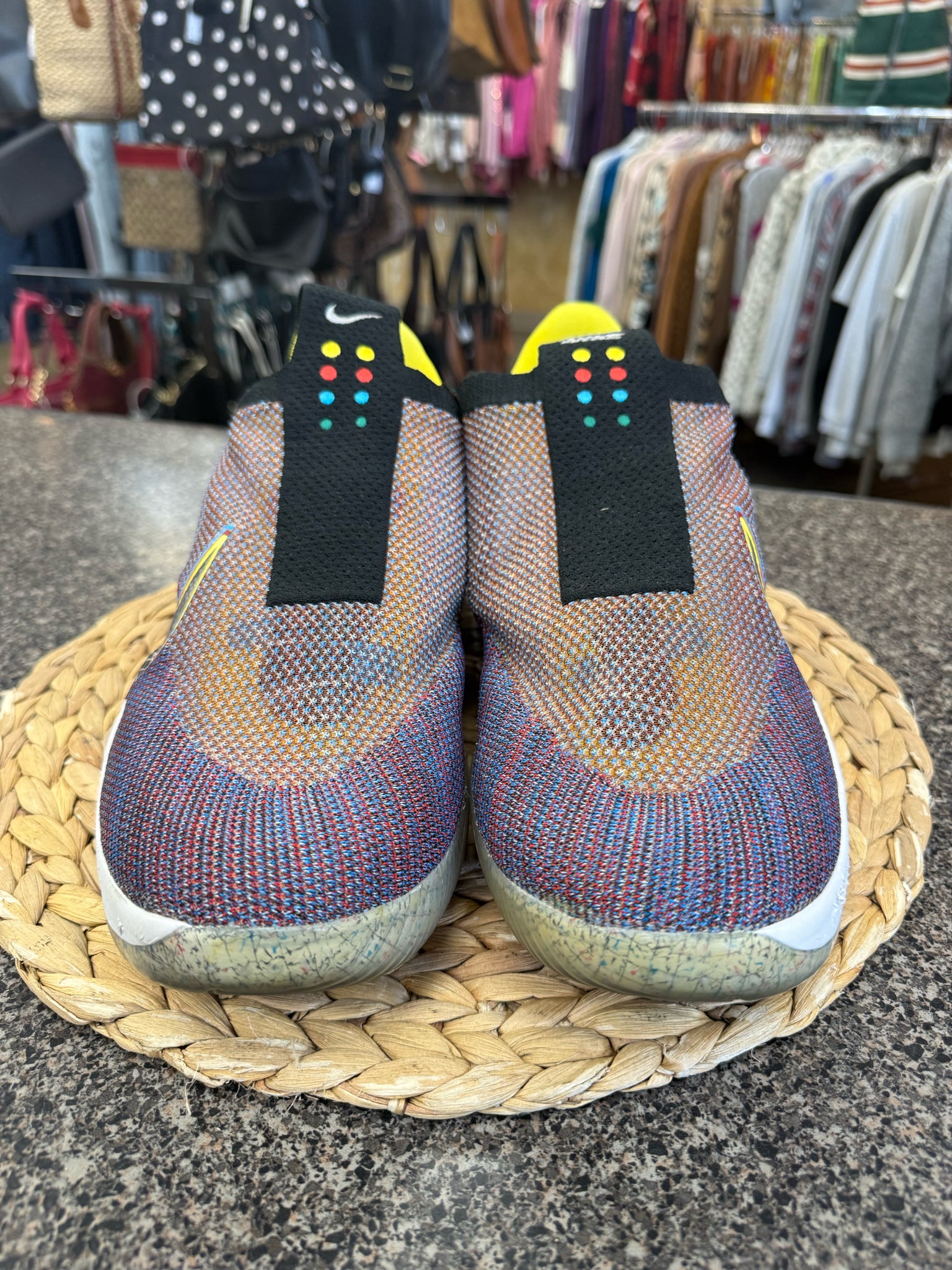 Pre-owned NIKE Multi Blend Black SHOE SIZE 13 MENS Designer Sneaker