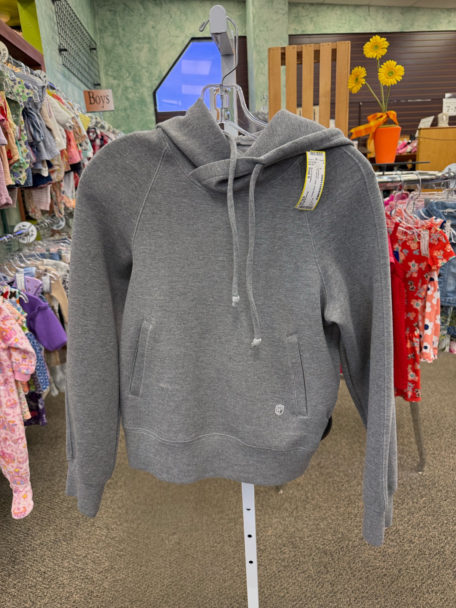 Pre-owned Born Primitive Gray Size S Long Sleeve Sweatshirt