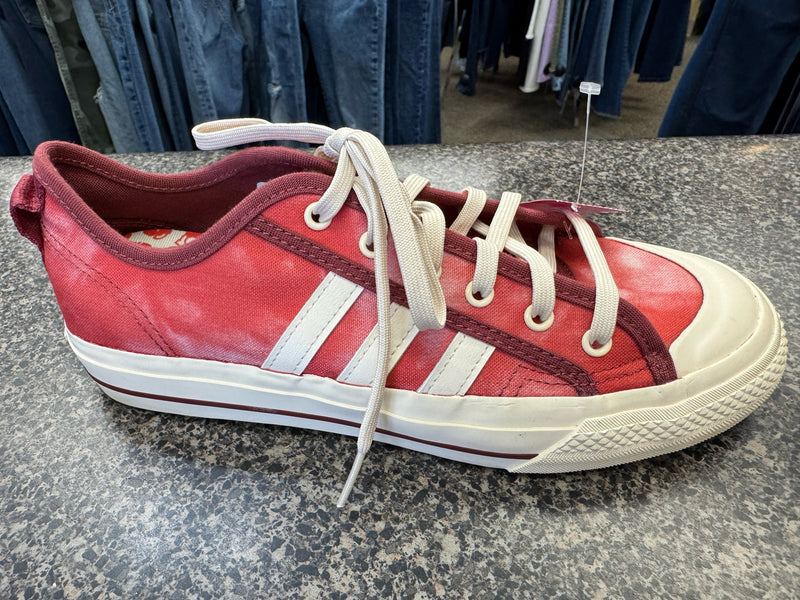 New with Tag ADIDAS Red Off-white Size 6.5 Sneaker