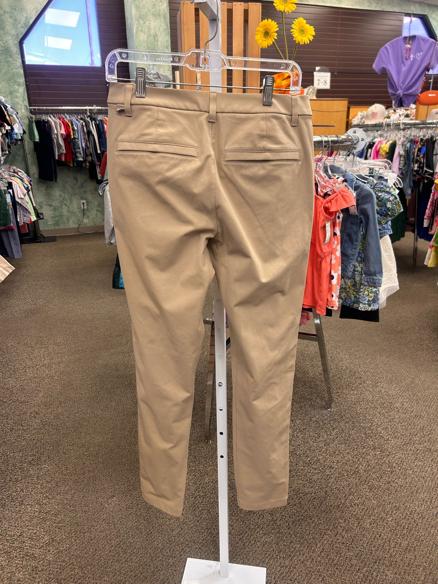 Pre-owned Lululemon Tan Mens Size 31 MENS Designer Pant