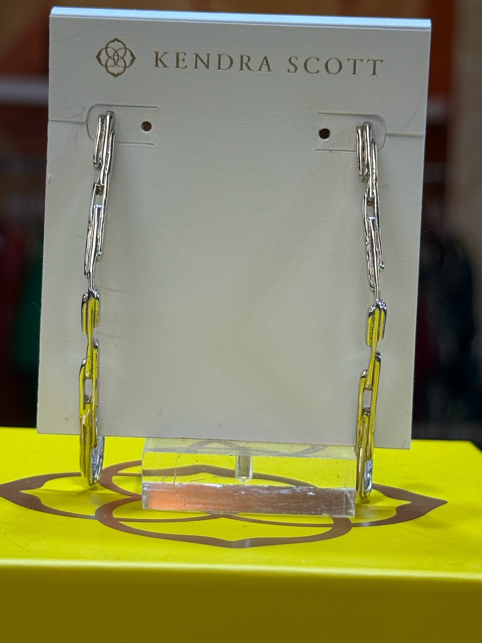 New with Tag KENDRA SCOTT Gold Designer Earring