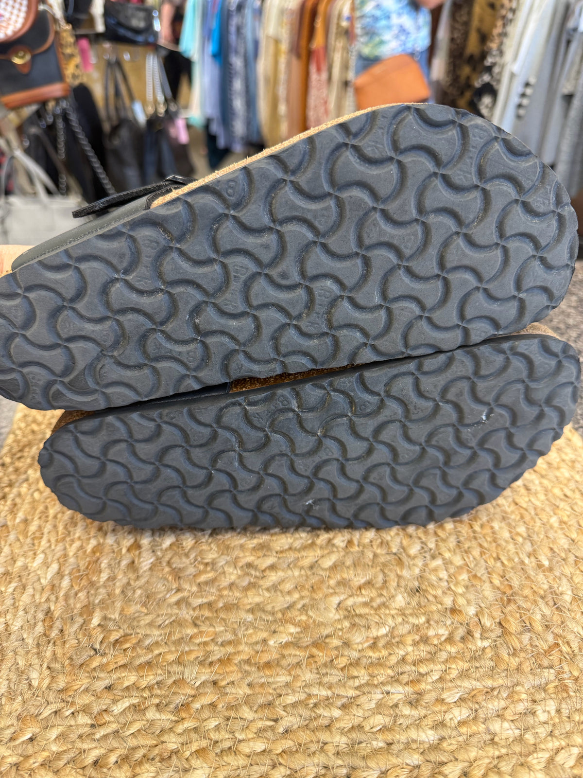 Pre-owned BIRKENSTOCK Black Size 8.5 Designer Sandal