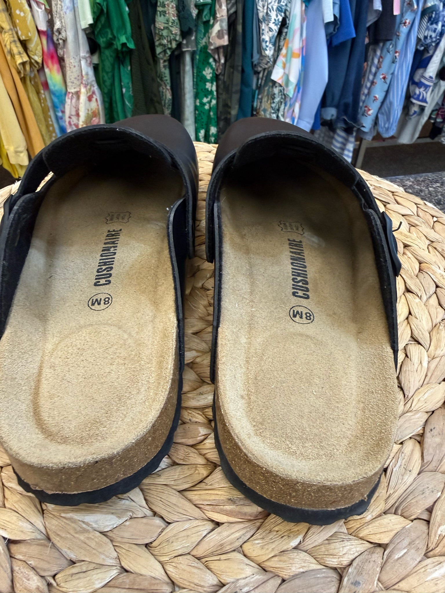Pre-owned Cushionaire Black Size 8 Shoe