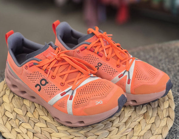 Pre-owned On Cloud Orange Dusty Pink Size 9 Designer Sneaker