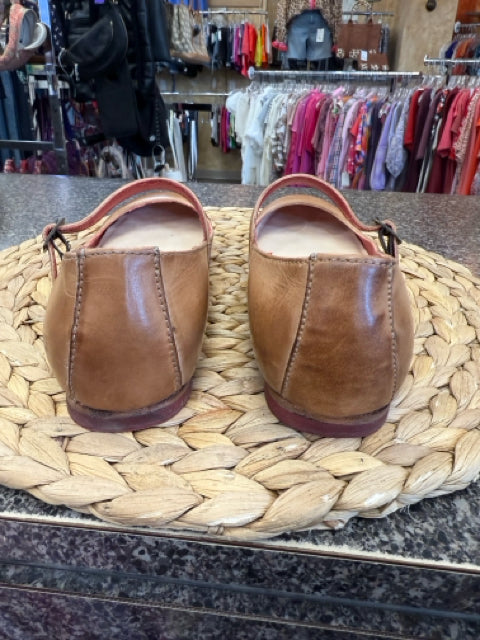Pre-owned BED STU Tan Size 6.5 Designer Shoe