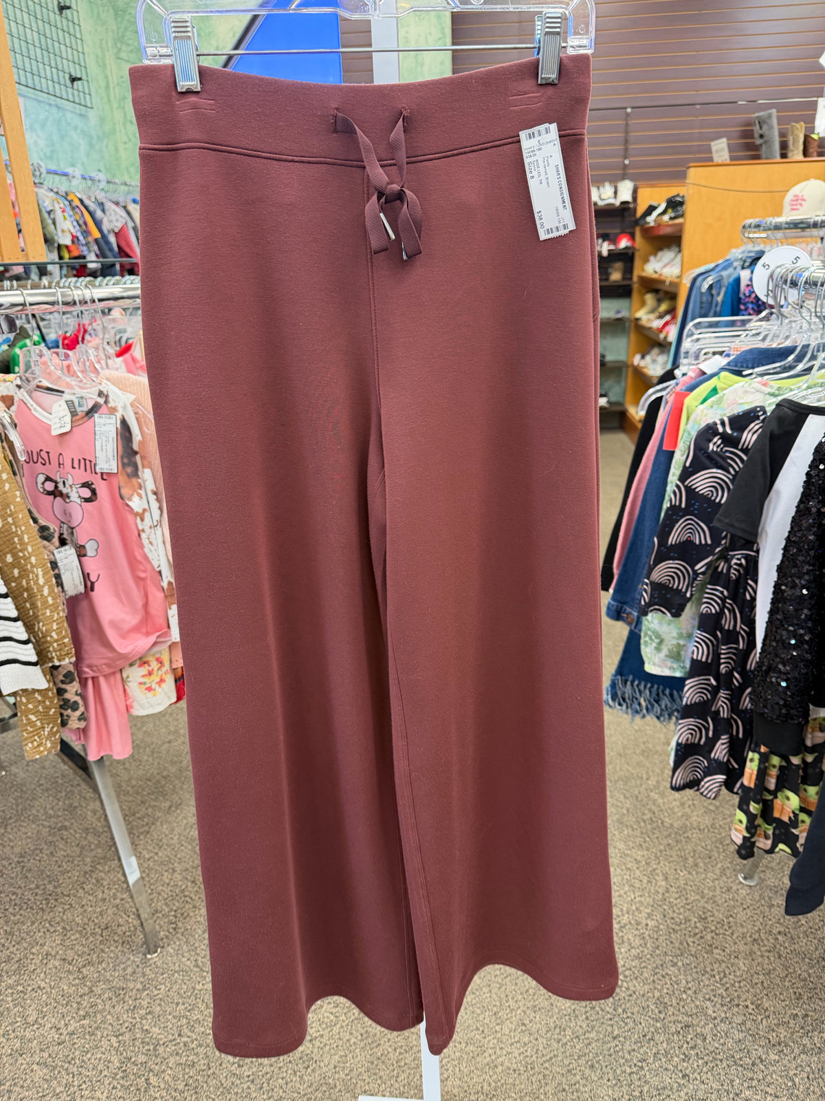 Pre-owned Spanx Brown Size 8 Pants