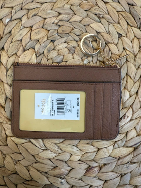 New with Tag MICHAEL KORS Brown Designer Credit Card Holder
