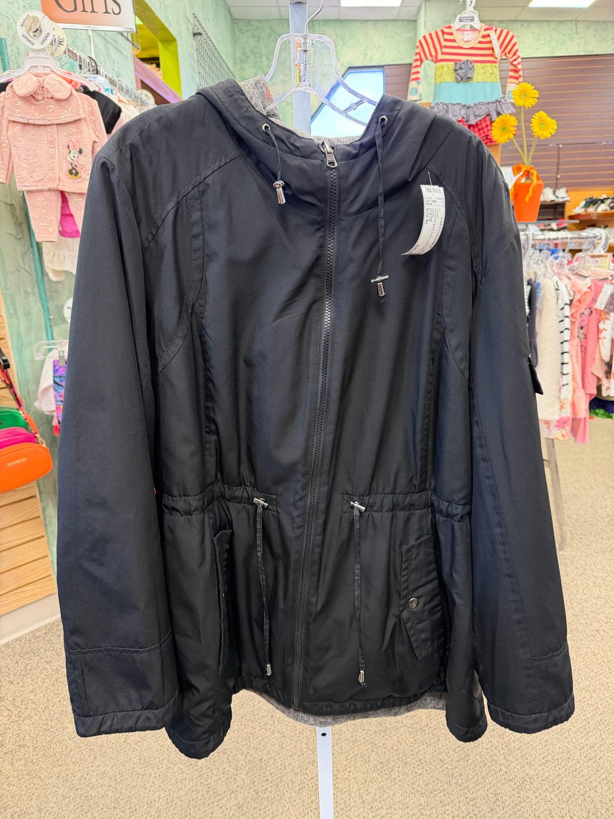 Pre-owned No Brand Black Gray Inside Size: XL Long Sleeve Jacket