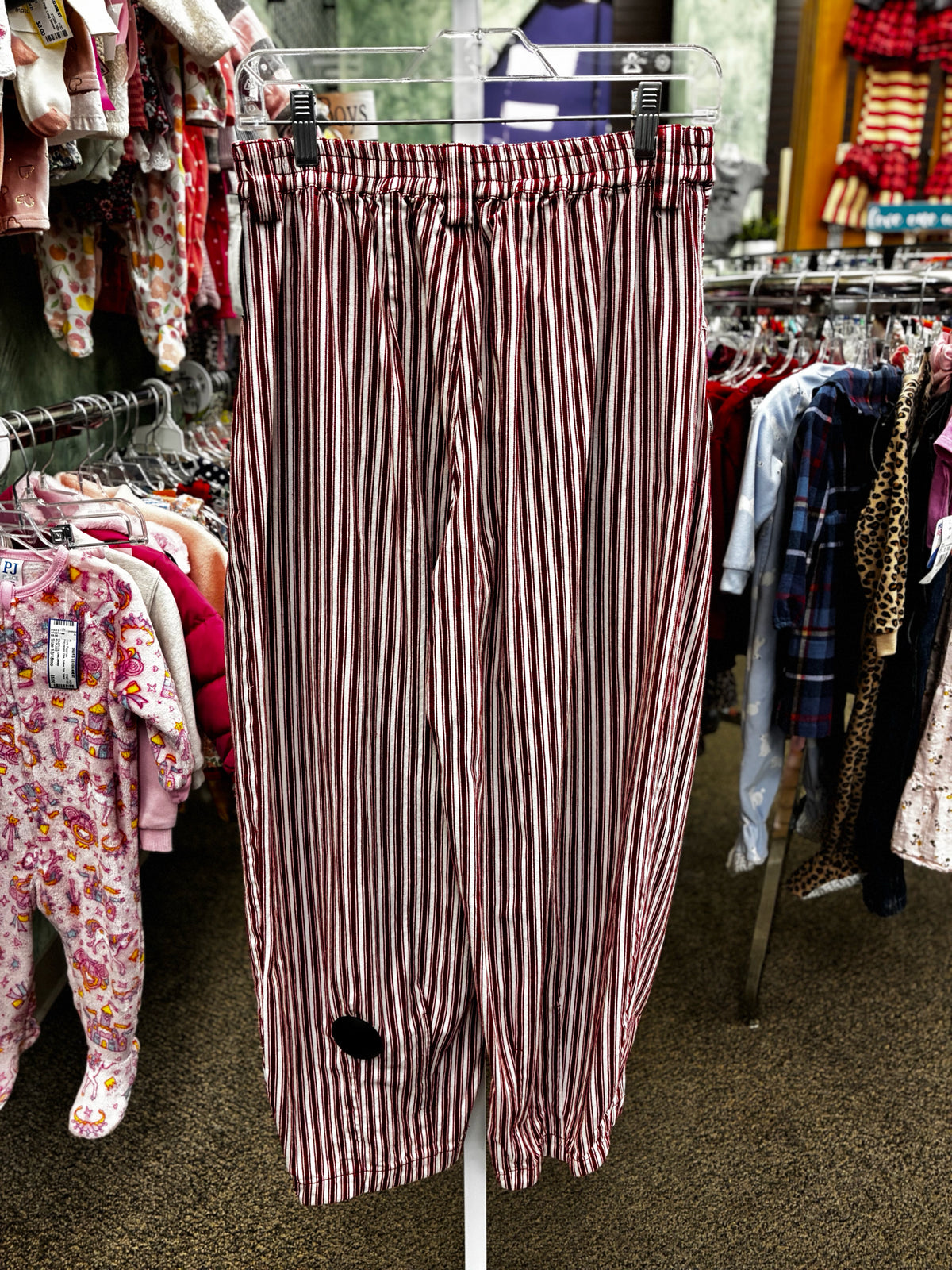 Pre-owned VERY JEAN Red stripe White Stripe Size 8 Pants