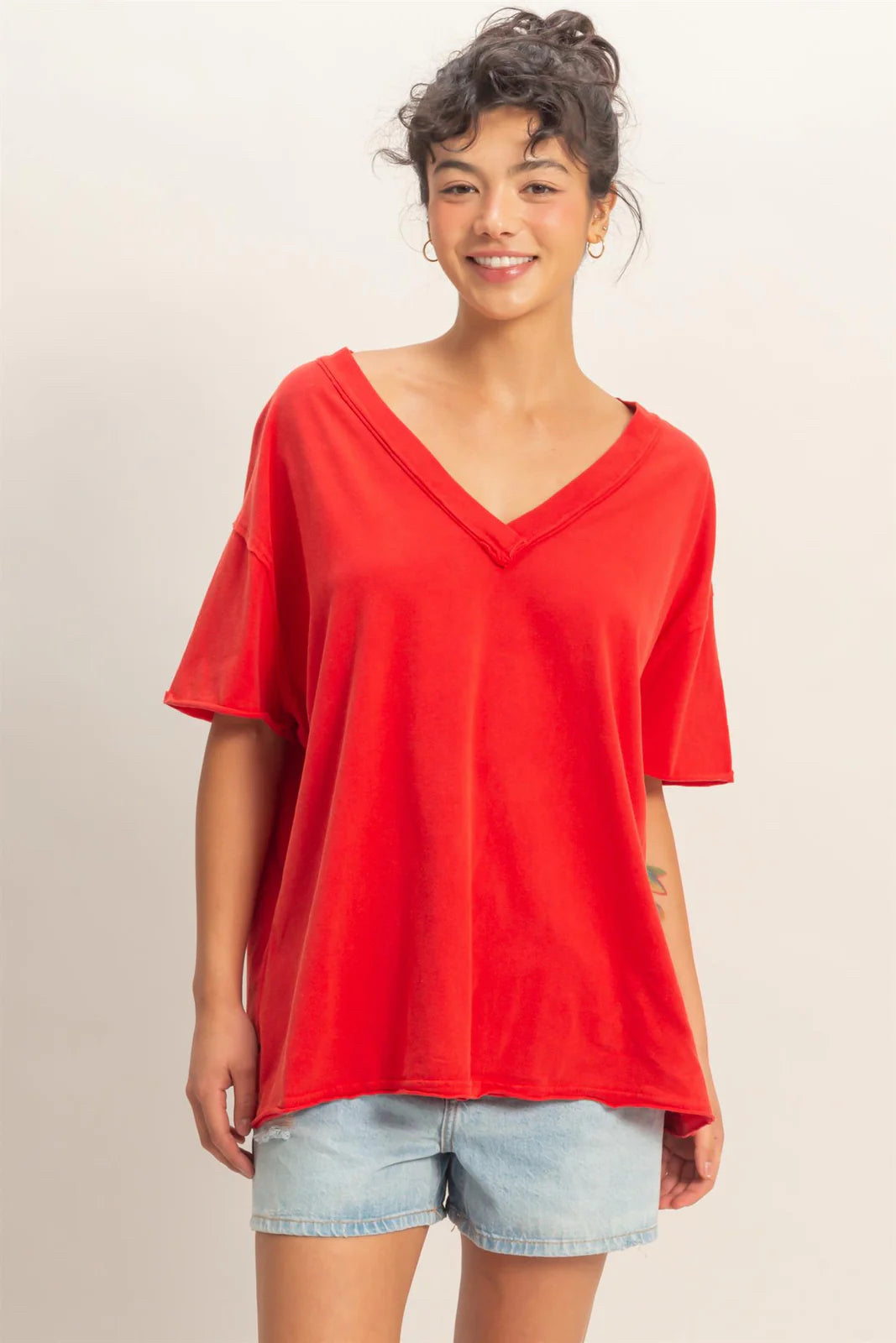 New DOUBLE ZERO Red Size S Short Sleeve Tee