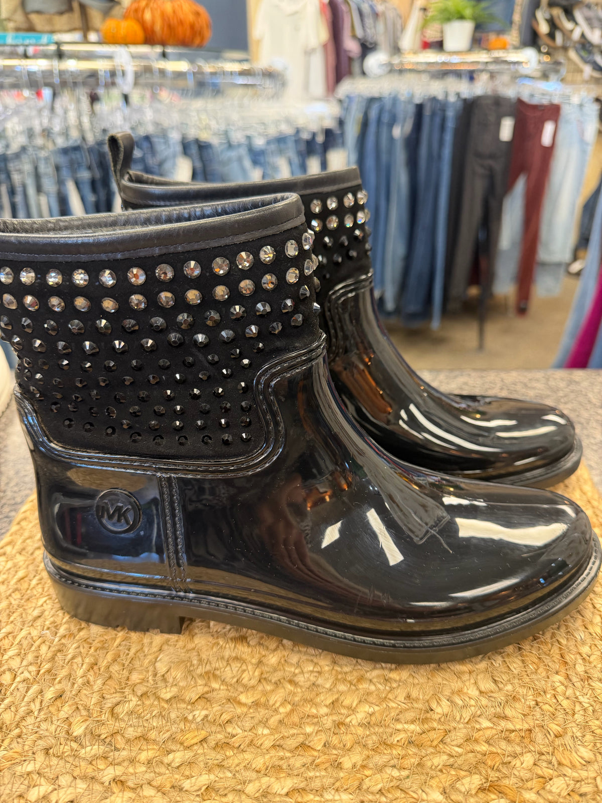 Pre-owned MICHAEL KORS Black Size 10 Designer Boot
