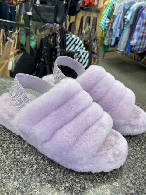 Pre-owned UGG LILAC Sparkle Size 7 Slipper
