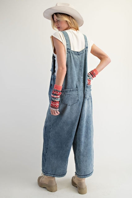 New EASEL Blue Jean # SIZE M/L Overalls