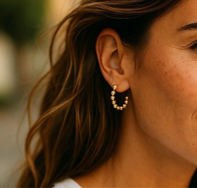 New STERLING SILVER Earring