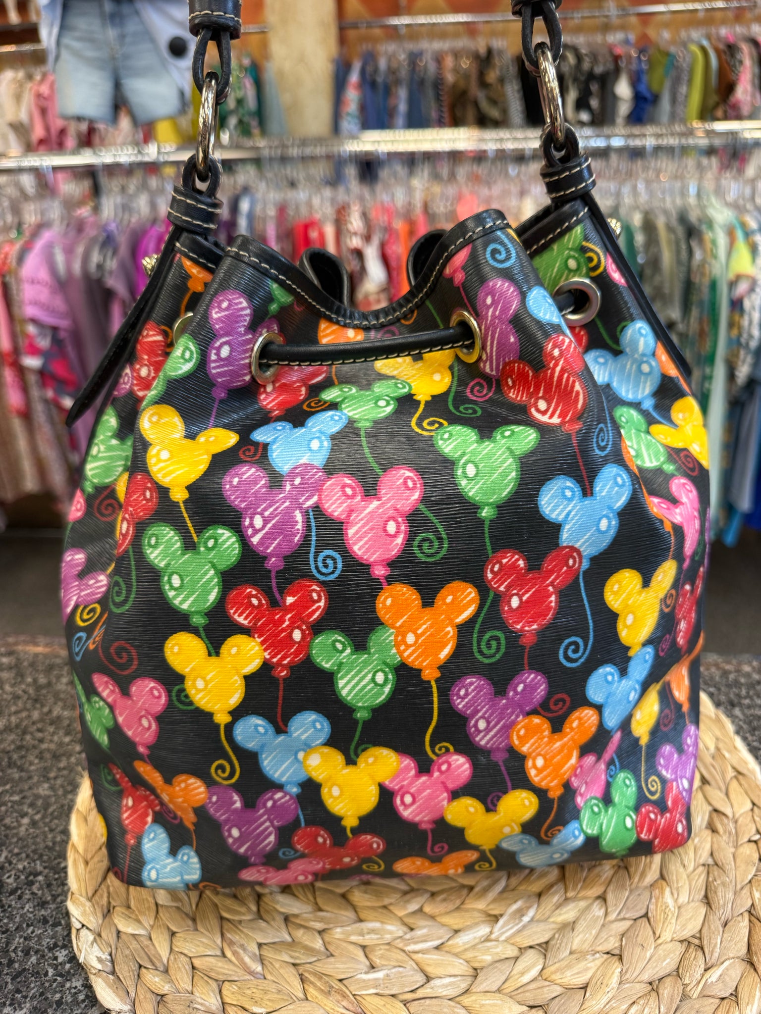 Pre-owned DOONEY&BOURKE Black Multi Shoulder Designer Purse