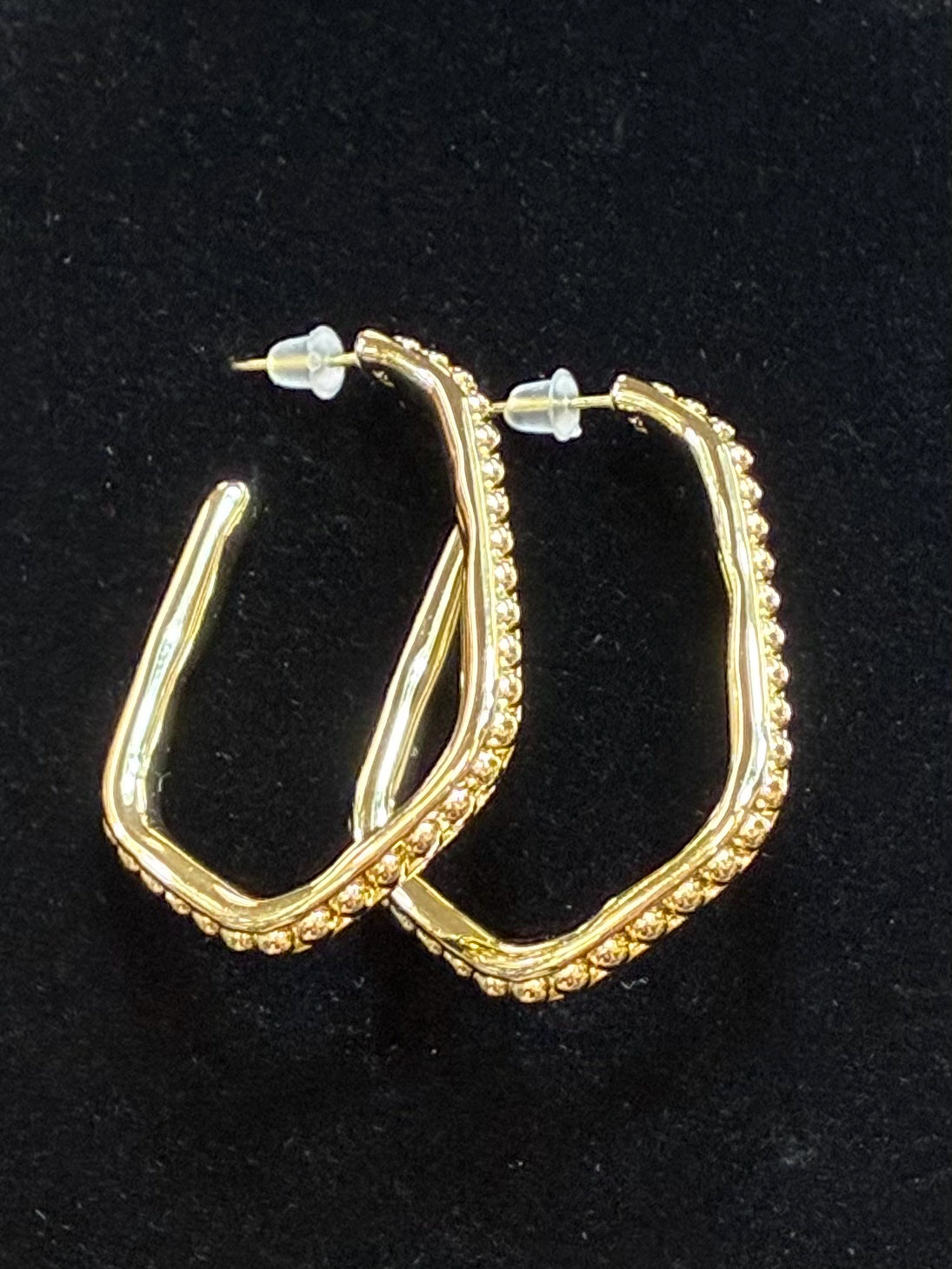Pre-owned KENDRA SCOTT Gold Designer Earring