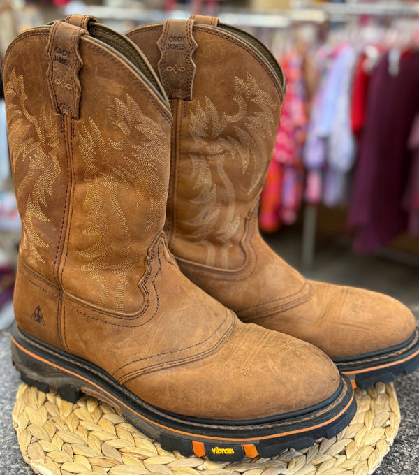 Pre-owned CODY JAMES Brown SHOE SIZE 13 Mens Designer Boot