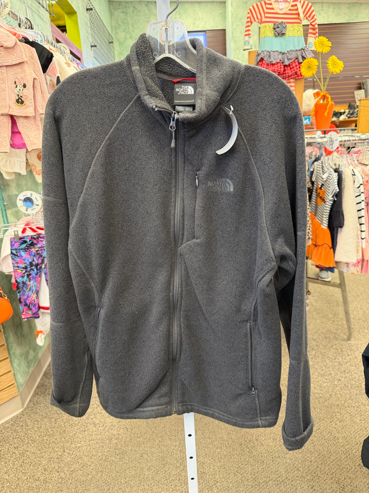 Pre-owned NORTH FACE Dark gray Size S Long Sleeve Pullover