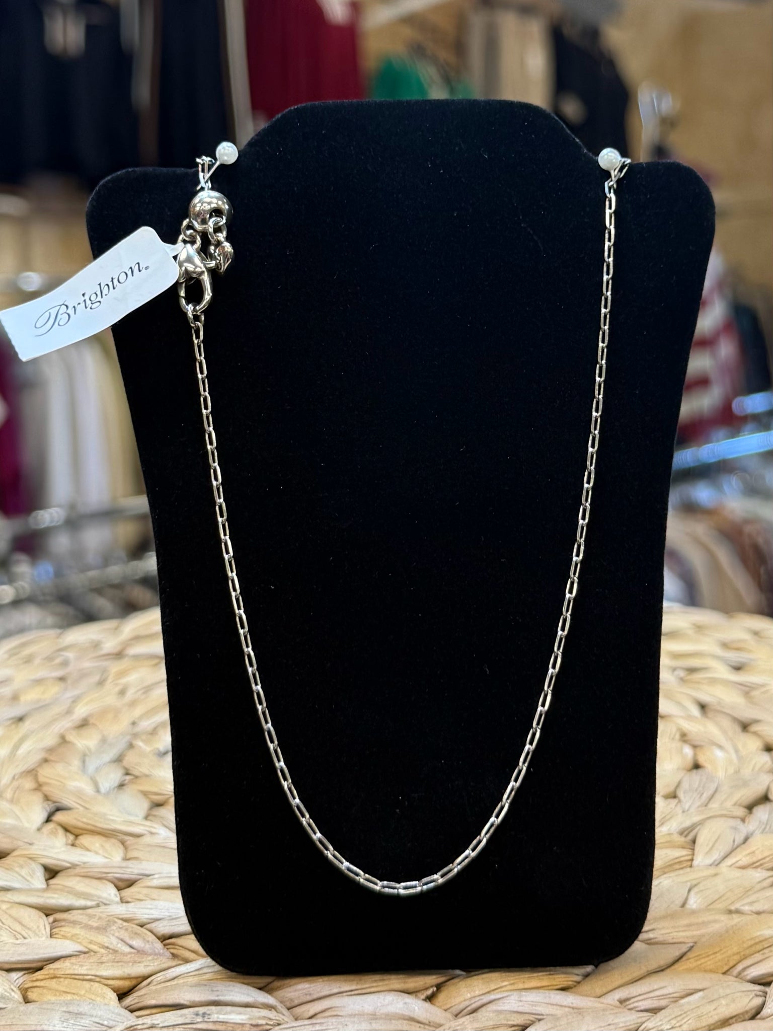 New with Tag BRIGHTON Silver Designer Necklace