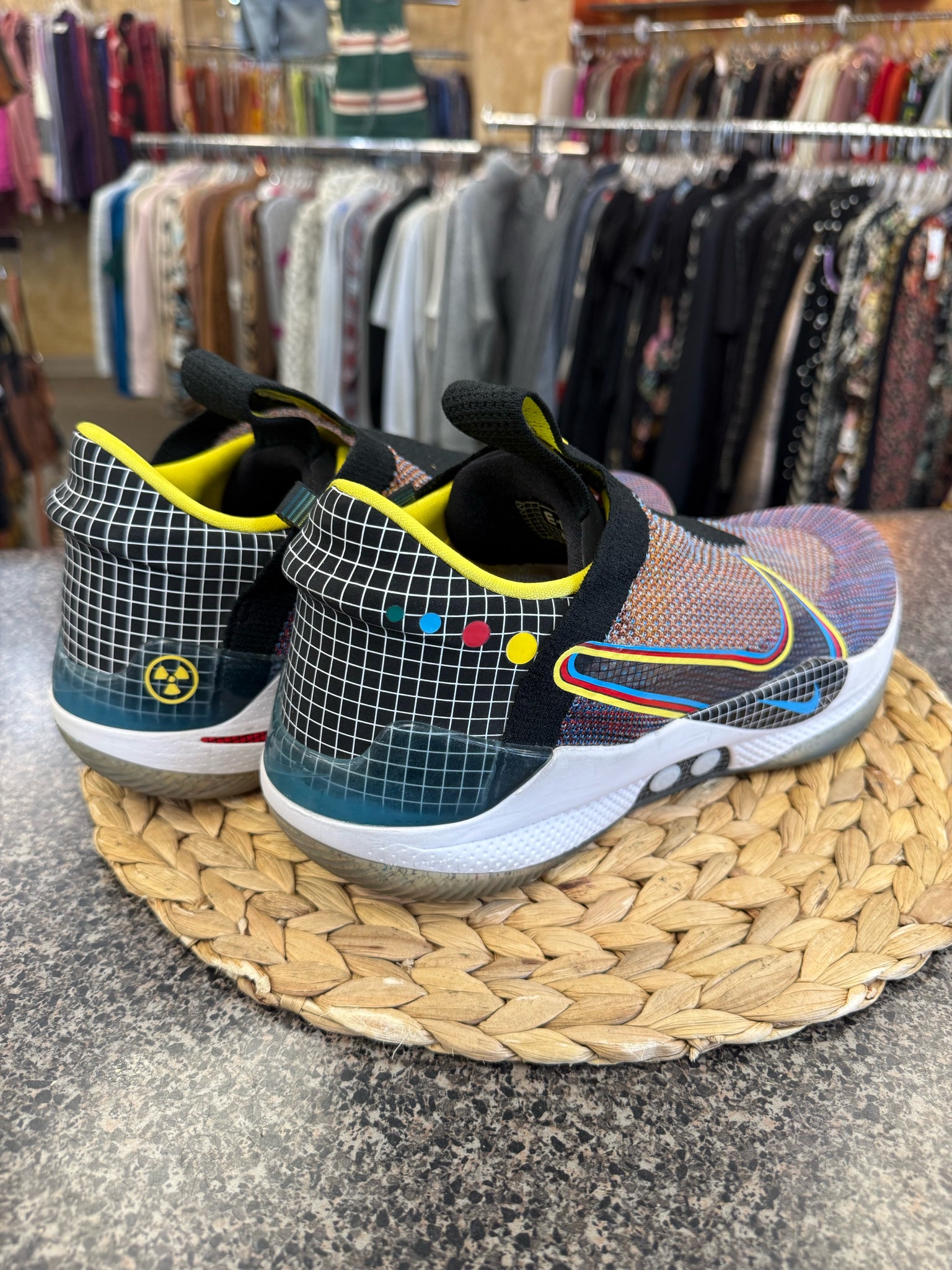 Pre-owned NIKE Multi Blend Black SHOE SIZE 13 MENS Designer Sneaker