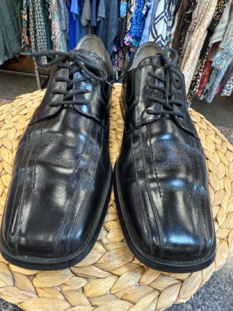 Pre-owned STACY ADAMS Black SHOE SIZE 10.5 MENS Shoes