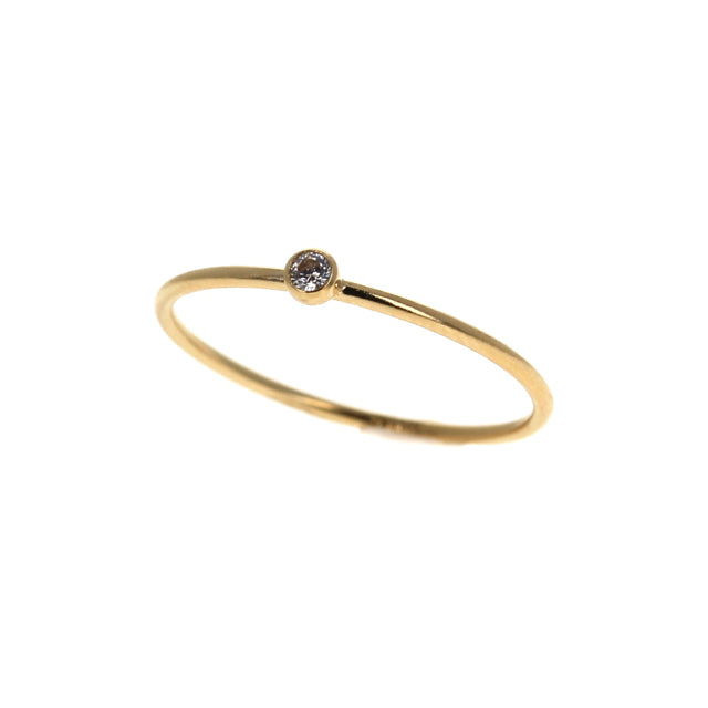 New Sterling Silver 14k gold STERLING SILVER Ring Size 6 Ring