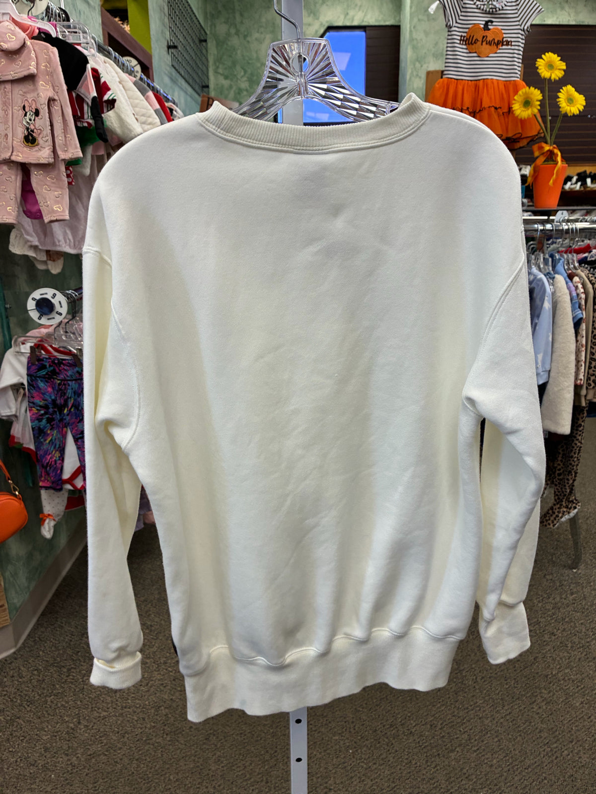 Pre-owned NIKE White Size XS Long Sleeve Sweatshirt