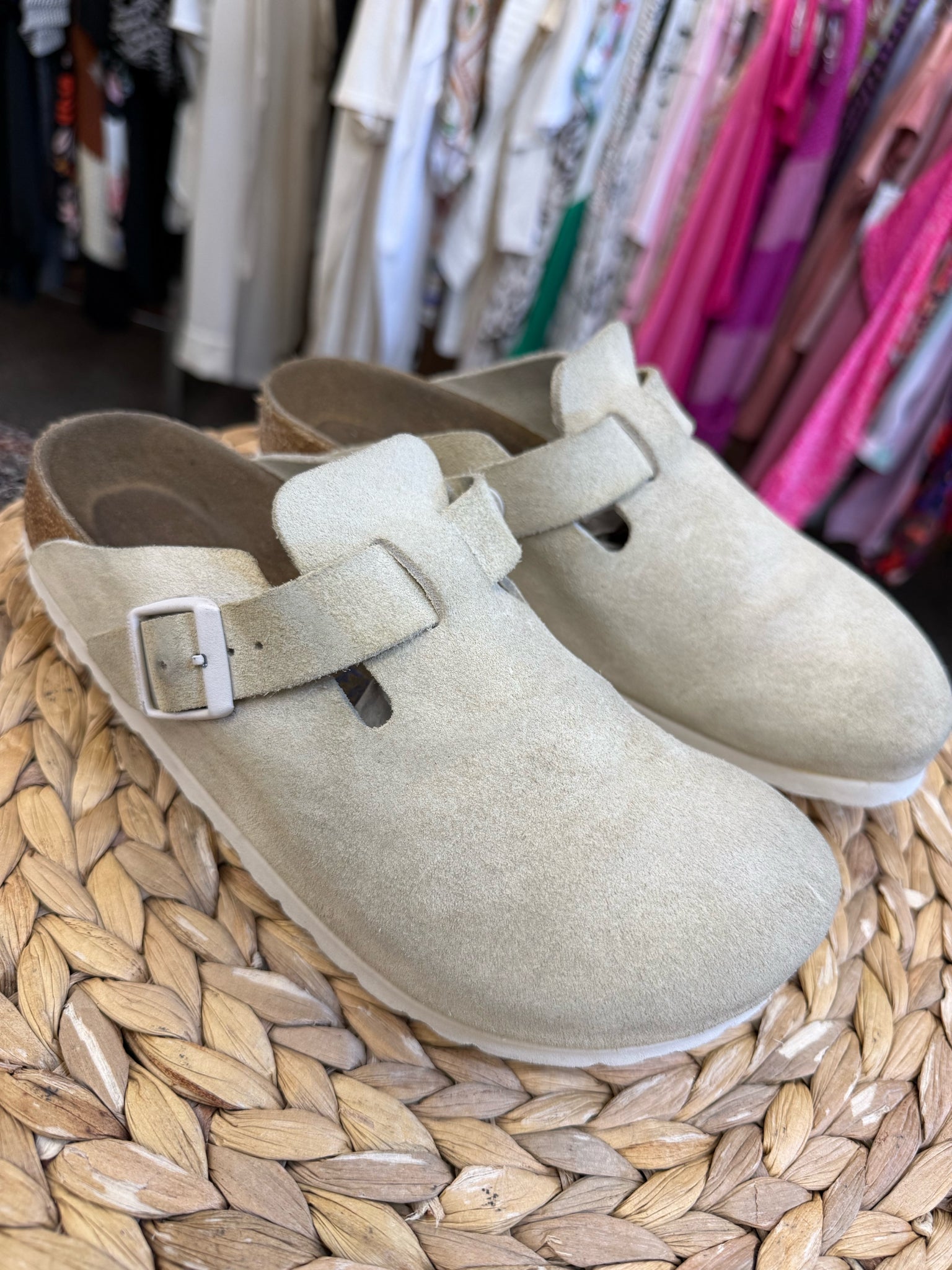 Pre-owned BIRKENSTOCK Tan Size 6.5 Designer Shoe