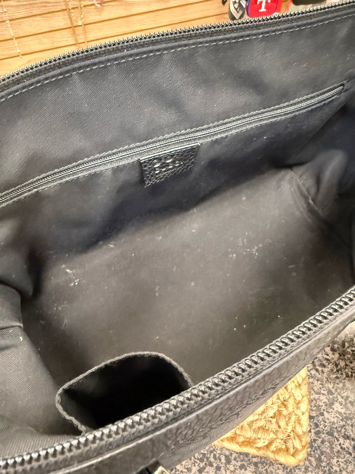 Pre-owned GUCCI Black Tote Designer Purse