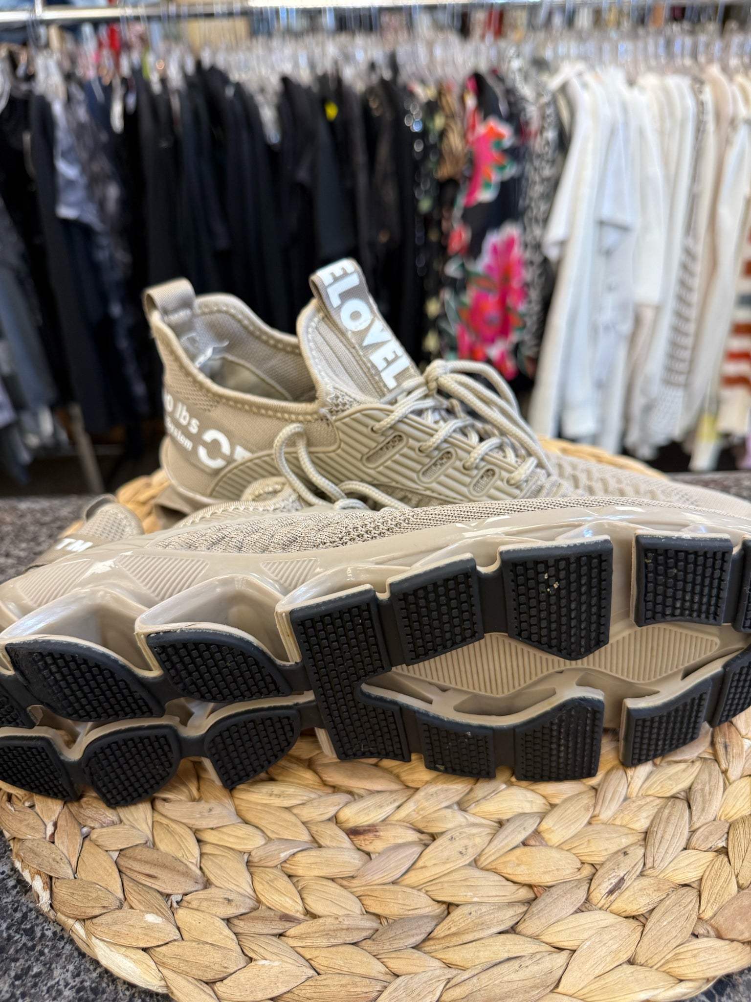 Pre-owned DENGCHEN Tan SHOE SIZE 13 MENS Designer Sneaker