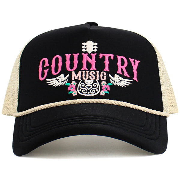 New YF Black Pink Trim Cap