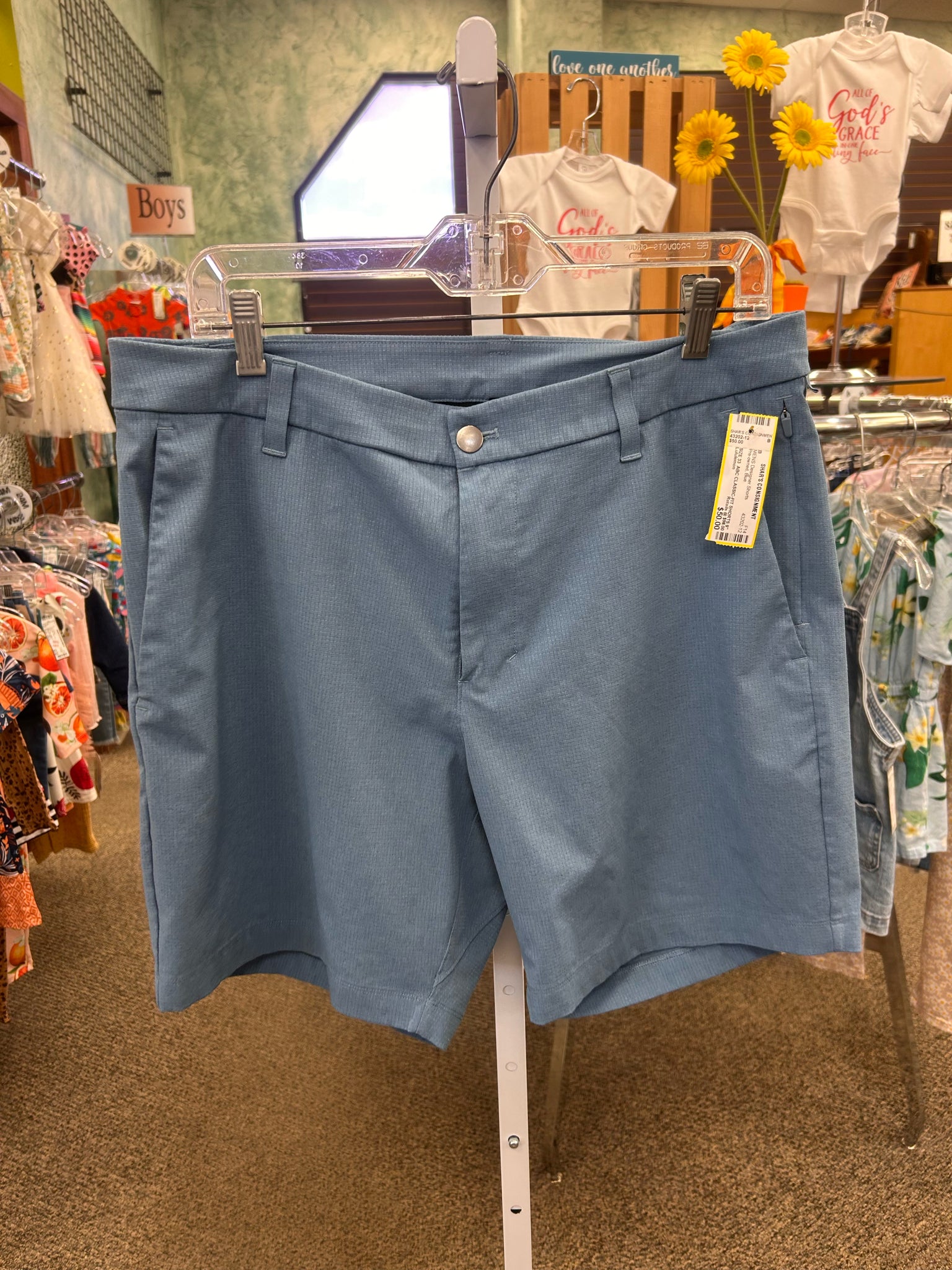 Pre-owned Lululemon Blue MENS Designer Shorts